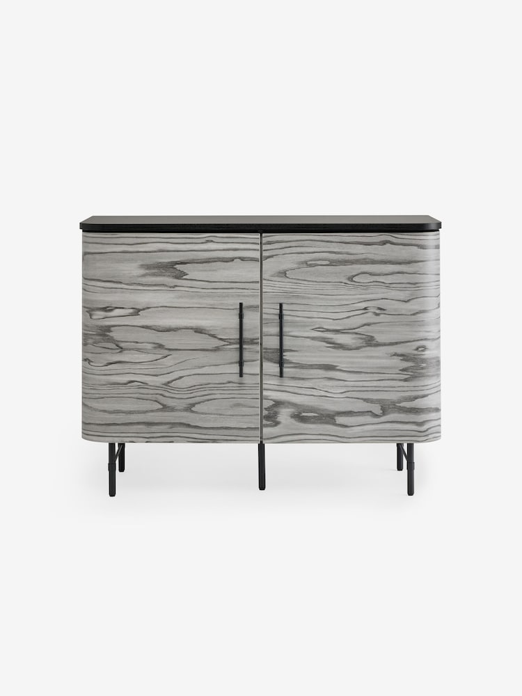 MADE.COM Grey Pine Effect Zeke Small Sideboard - Image 5 of 5