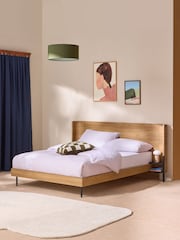 MADE.COM Oak Effect Zeke Bed Bed - Image 4 of 4