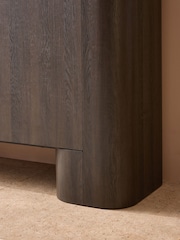 MADE.COM Dark Wood Effect Kain Large Large Sideboard - Image 2 of 5