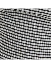 River Island Black/White 2 Piece Gingham Pyjama Set - Image 9 of 9