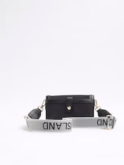 River Island Black Zip Cross-Body Purse - Image 3 of 6