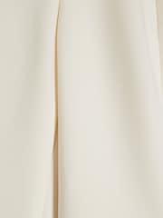 River Island Cream Peplum Long Sleeve Playsuit - Image 6 of 6
