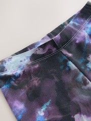 Purple Swirl Flare Leggings (3-16yrs) - Image 7 of 8