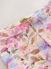 Pink Floral Flare Leggings (3-16yrs) - Image 7 of 8