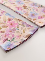 Pink Floral Flare Leggings (3-16yrs) - Image 8 of 8