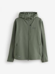 EA7 Green Regular Fit Hoodie - Image 1 of 1