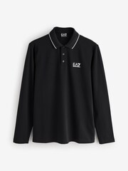 EA7 Regular Fit Long Sleeve Polo Shirt - Image 1 of 1