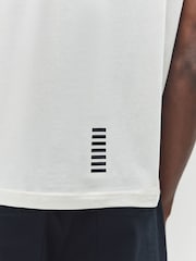 Crema - EA7 Regular Fit T-Shirt - Imagen 4 de 4