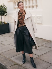 Neutral Deer Printed Crew Neck Jumper - Image 4 of 8
