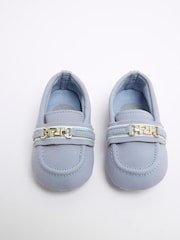 River Island Blue Baby Boys Loafers - Image 1 of 5