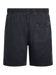 Weird Fish Blue Weston Relaxed Canvas 100% Cotton Shorts - Image 7 of 7