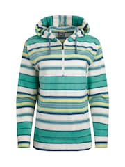 Weird Fish Blue Lana Printed Microfleece Pop Over Fleece - Image 7 of 8