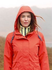 Weird Fish Red Kimia Showerproof Jacket - Image 1 of 9