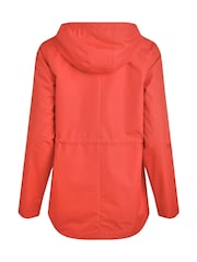Weird Fish Red Kimia Showerproof Jacket - Image 9 of 9