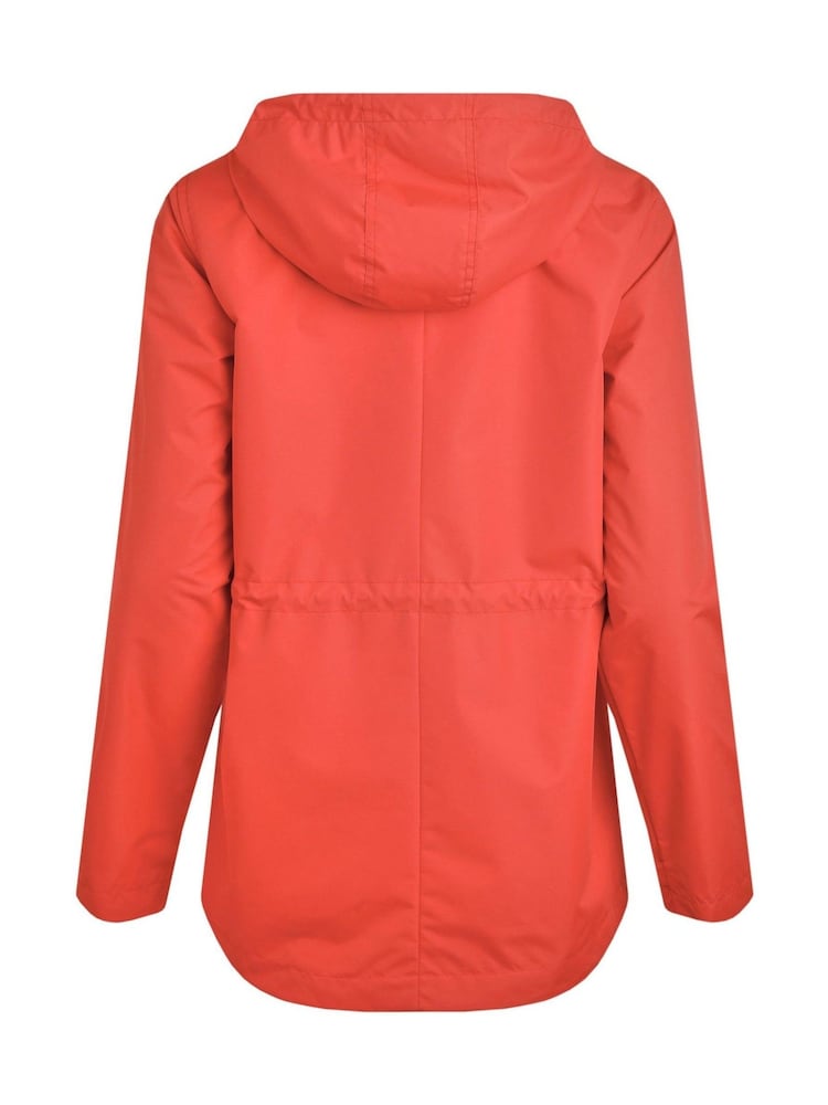 Weird Fish Red Kimia Showerproof Jacket - Image 9 of 9