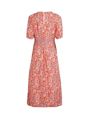 Rojo - Weird Fish Dilsha Viscose Printed Dress - Imagen 8 de 8