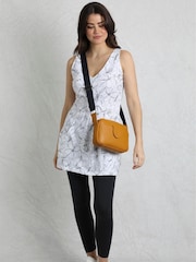 Weird Fish Cream Indus Printed Jersey Tunic - Image 3 of 6