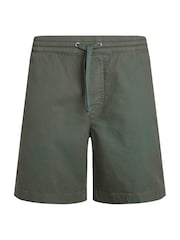Weird Fish Green Weston Relaxed Canvas 100% Cotton Shorts - Image 7 of 8