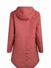 Weird Fish Pink Delara Showerpoof Jacket - Image 10 of 10