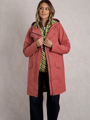 Weird Fish Pink Delara Showerpoof Jacket - Image 3 of 10