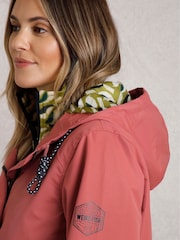 Weird Fish Pink Delara Showerpoof Jacket - Image 5 of 10