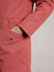 Weird Fish Pink Delara Showerpoof Jacket - Image 6 of 10