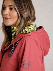 Weird Fish Pink Delara Showerpoof Jacket - Image 7 of 10