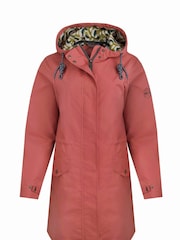 Weird Fish Pink Delara Showerpoof Jacket - Image 9 of 10