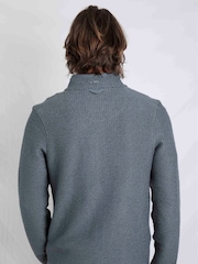 Weird Fish Blue Transom Full Zip Macaroni Jacket - Image 2 of 8