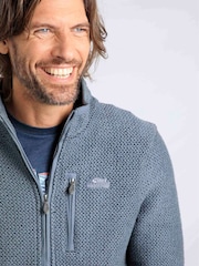 Weird Fish Blue Transom Full Zip Macaroni Jacket - Image 4 of 8