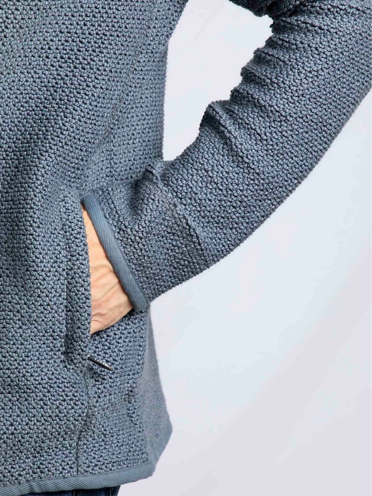 Weird Fish Blue Transom Full Zip Macaroni Jacket - Image 6 of 8