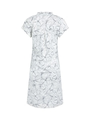 Weird Fish Cream Suffolks 100% Cotton Printed Jersey Dress - Image 9 of 9