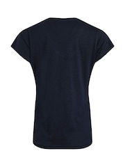 Azul - Weird Fish No Rain Flowers 100% Cotton Slub Graphic Pocket T-Shirt - Imagen 6 de 6