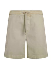 Weird Fish Cream Weston Relaxed Canvas 100% Cotton Shorts - Image 5 of 6