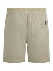 Weird Fish Cream Weston Relaxed Canvas 100% Cotton Shorts - Image 6 of 6