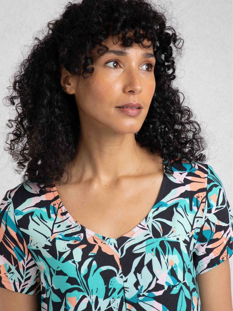 Weird Fish Nuri Viscose Printed Tunic - Image 5 of 6