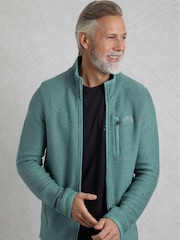 Weird Fish Light Blue Transom Full Zip Macaroni Jacket - Image 3 of 8