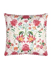 Wylder Candy Red Claudia Outdoor Polyester Cushion - Image 1 of 5