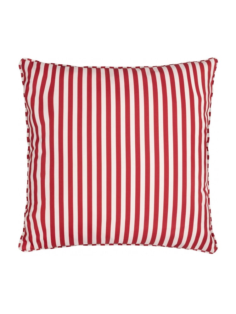 Wylder Candy Red Claudia Outdoor Polyester Cushion - Image 2 of 5