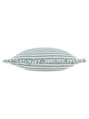 Wylder Duck Egg Blue Millie Ruffle Outdoor Polyester Cushion - Image 3 of 5