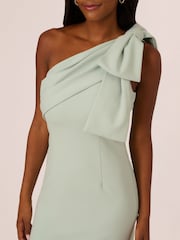 Adrianna Papell Stretch Crepe Long Dress - Image 4 of 7