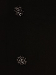 Adrianna by Adrianna Papell Knit Crepe Black Blazer Dress - Image 7 of 7