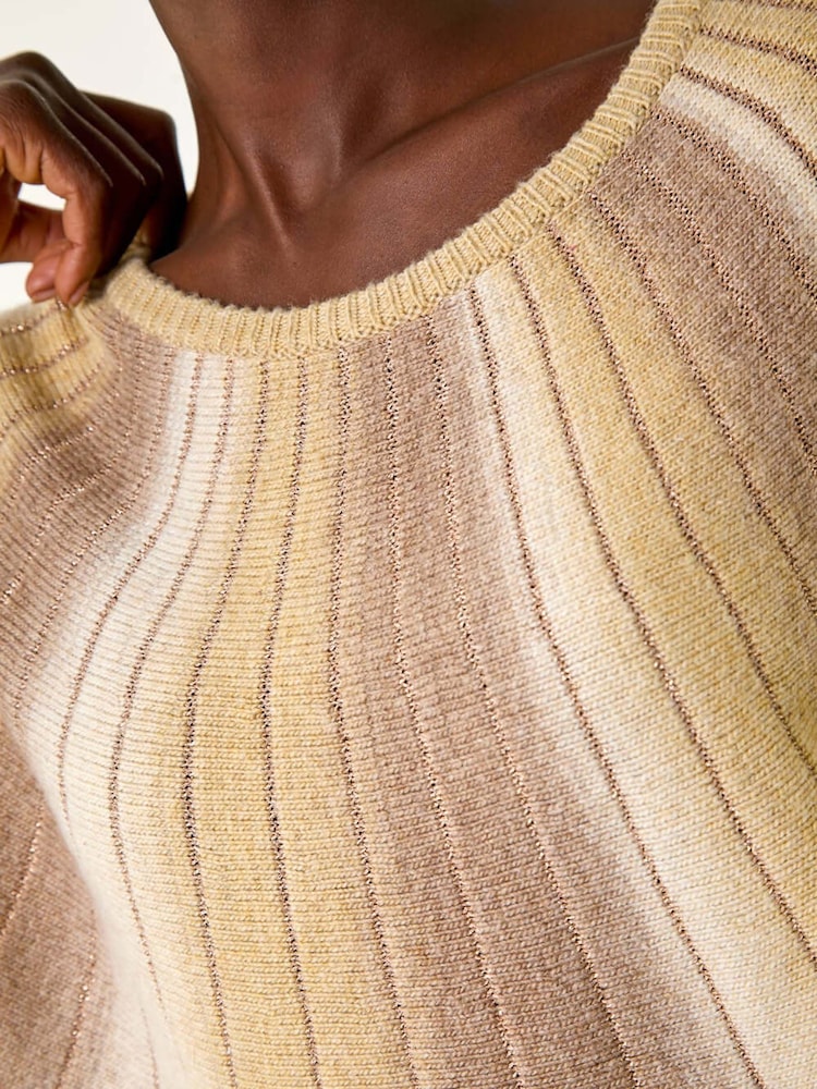 Roman Natural SpaceDye Sunray Knit Jumper - Image 5 of 5