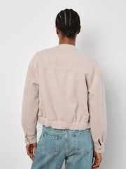 Apricot Natural Tailored Bomber Jacket - Image 5 of 5