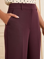 Love & Roses Berry Wide Leg Trousers - Image 2 of 4