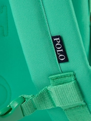 Grün - Polo Ralph Lauren Rucksack im Colourblock-Design mit Logo - Bild 6 von 8
