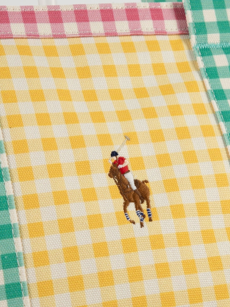Polo Ralph Lauren Pink Printed Tote Bag - Image 4 of 4