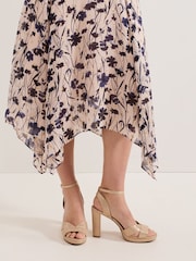 Phase Eight Natural Phase Eight Natural Platform Sandals - Image 1 of 7