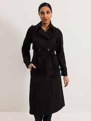 Gabardina con detalle de cuello Petite Avalie de Phase Eight - Imagen 1 de 7