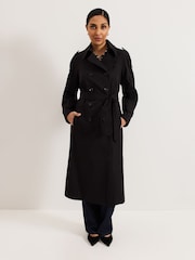 Gabardina con detalle de cuello Petite Avalie de Phase Eight - Imagen 3 de 7